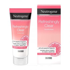 کرم مرطوب کننده فاقد چربی گریپ فروت نوتروژینا ا Neutrogena Grapefruit fat-free moisturizer